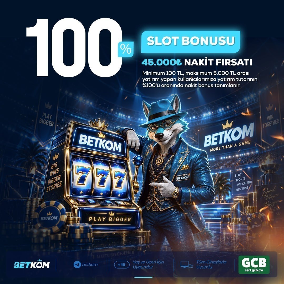 ⚠️ %100 SLOT BONUSU