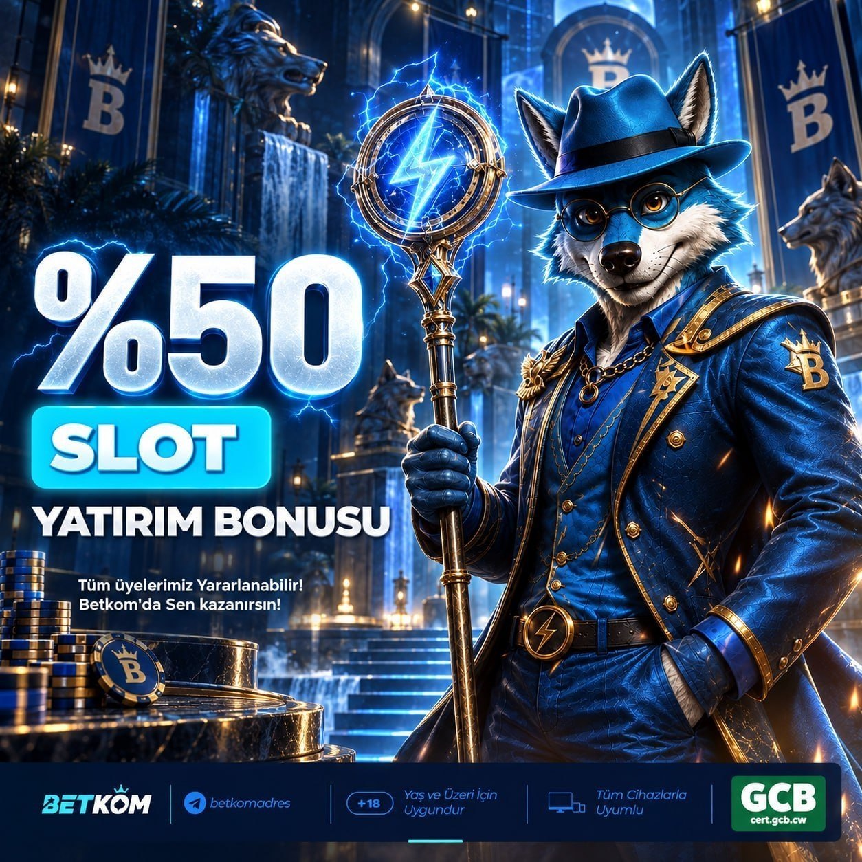 Betkom %50 Slot Yatırım