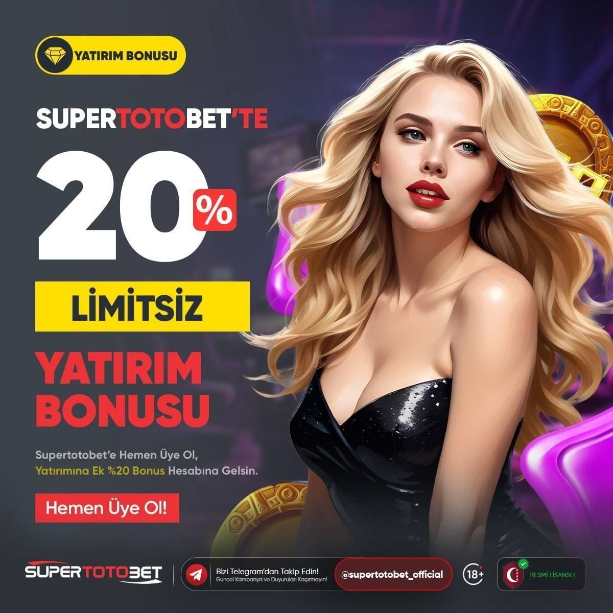 💎SUPERTOTOBET’TE %20 YATIRIM