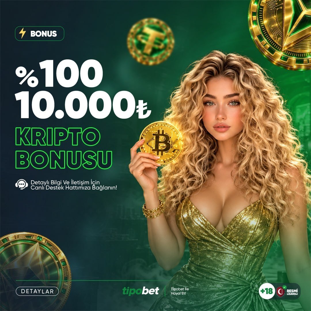 🐝 KRİPTO YATIRIMINIZIN %100'Ü KADAR BONUS DESTEĞİ TIPOBET'
